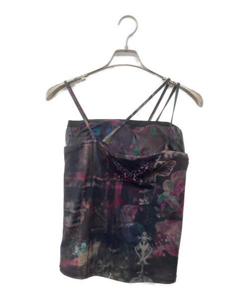 rurumu（ルルムウ）rurumu (ルルムウ) core printed camisole with cups マルチカラー サイズ:SIZE Mの古着・服飾アイテム
