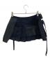 rurumu (ルルムウ) pleats rolled mini skirt ブラック サイズ:free：31000円
