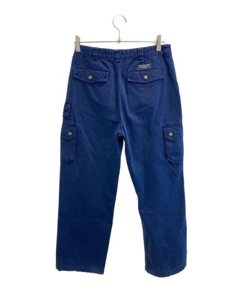 POLO RALPH LAUREN（ポロ・ラルフローレン）POLO RALPH LAUREN (ポロ・ラルフローレン) チノカーゴパンツ ブルー サイズ:20の古着・服飾アイテム