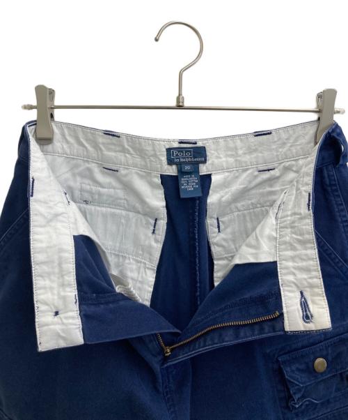 POLO RALPH LAUREN（ポロ・ラルフローレン）POLO RALPH LAUREN (ポロ・ラルフローレン) チノカーゴパンツ ブルー サイズ:20の古着・服飾アイテム