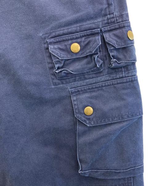 POLO RALPH LAUREN（ポロ・ラルフローレン）POLO RALPH LAUREN (ポロ・ラルフローレン) チノカーゴパンツ ブルー サイズ:20の古着・服飾アイテム