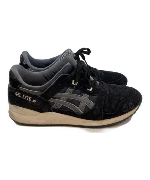 asics（アシックス）asics (アシックス) スニーカー ブラック サイズ:28の古着・服飾アイテム