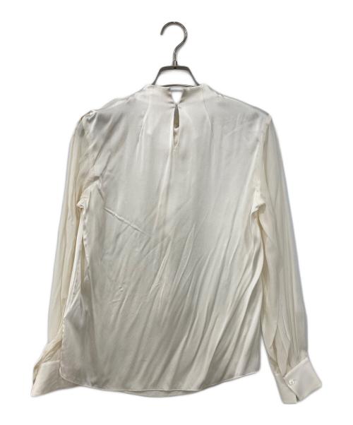 TOMORROW LAND collection（トゥモローランドコレクション）TOMORROW LAND collection (トゥモローランドコレクション) ボウタイシルクブラウス ホワイト サイズ:36の古着・服飾アイテム