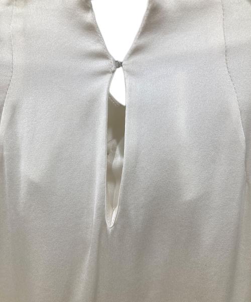 TOMORROW LAND collection（トゥモローランドコレクション）TOMORROW LAND collection (トゥモローランドコレクション) ボウタイシルクブラウス ホワイト サイズ:36の古着・服飾アイテム