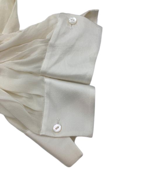 TOMORROW LAND collection（トゥモローランドコレクション）TOMORROW LAND collection (トゥモローランドコレクション) ボウタイシルクブラウス ホワイト サイズ:36の古着・服飾アイテム