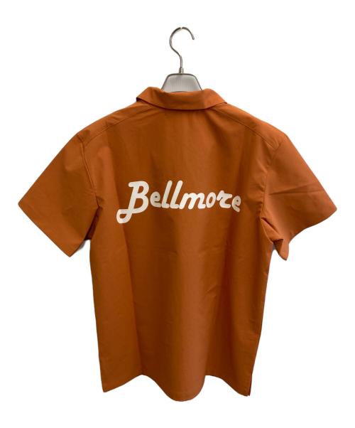 BELLMORE（ベルモーレ）BELLMORE (ベルモーレ) EMBLEM DRY STRETCH SS ZIP POLO SHIRT オレンジ サイズ:M 未使用品の古着・服飾アイテム