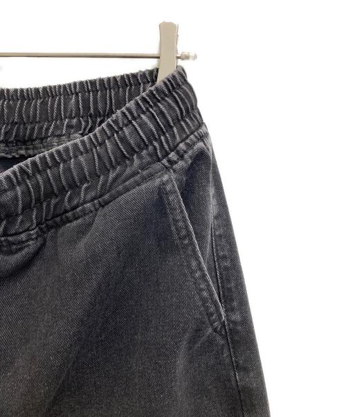 BAGARCH（バガーチ）BAGARCH (バガーチ) ダブルニーデニムパンツ ブラック サイズ:Lの古着・服飾アイテム