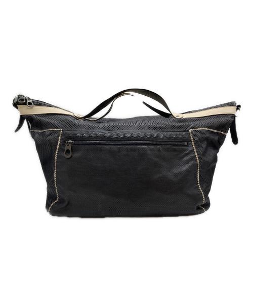 BOTTEGA VENETA（ボッテガベネタ）BOTTEGA VENETA (ボッテガベネタ) ボストンバッグ ブラックの古着・服飾アイテム