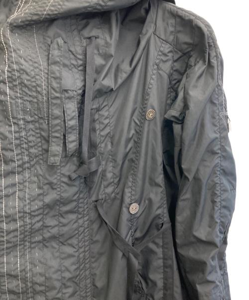 marithe francois girbaud LE JEAN DE（マリテフランソワジルボー）marithe francois girbaud LE JEAN DE (マリテフランソワジルボー) パラシュートコート ブラック サイズ:Mの古着・服飾アイテム