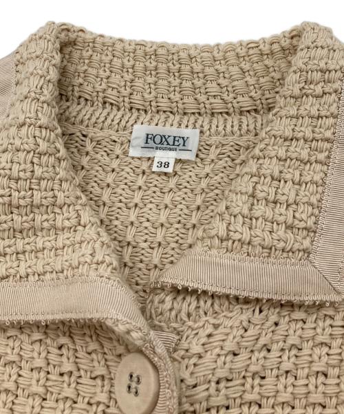FOXEY（フォクシー）FOXEY (フォクシー) コットンジャケット ベージュ サイズ:38の古着・服飾アイテム