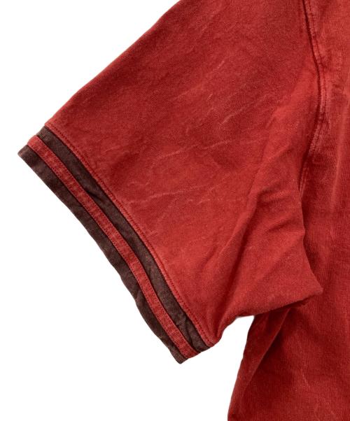 STONE ISLAND（ストーンアイランド）STONE ISLAND (ストーンアイランド) Tシャツ レッド サイズ:Mの古着・服飾アイテム