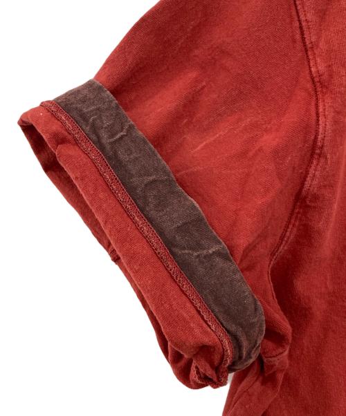 STONE ISLAND（ストーンアイランド）STONE ISLAND (ストーンアイランド) Tシャツ レッド サイズ:Mの古着・服飾アイテム