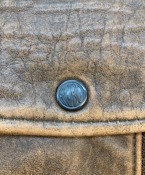 ROBO JEANS（ロボジーンズ）ROBO JEANS (ロボジーンズ) フライトジャケット ブラウン サイズ:Mの古着・服飾アイテム