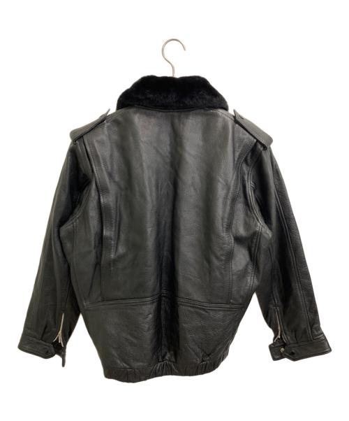 GK（GK）GK (GK) フライトジャケット ブラック サイズ:Lの古着・服飾アイテム
