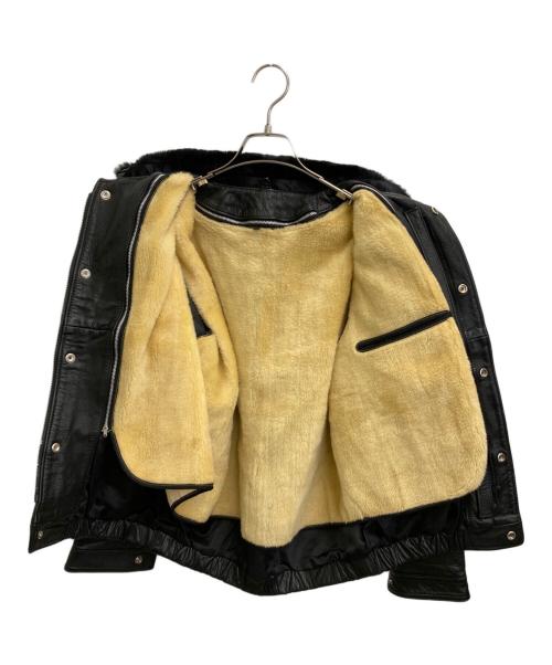 GK（GK）GK (GK) フライトジャケット ブラック サイズ:Lの古着・服飾アイテム