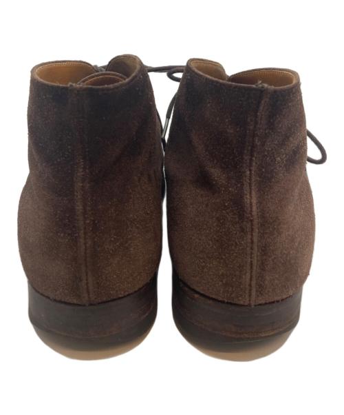 Crockett & Jones（クロケット＆ジョーンズ）Crockett & Jones (クロケット＆ジョーンズ) スウェードシューズ ブラウン サイズ:7Eの古着・服飾アイテム