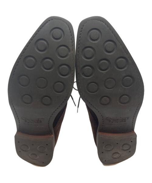 Crockett & Jones（クロケット＆ジョーンズ）Crockett & Jones (クロケット＆ジョーンズ) スウェードシューズ ブラウン サイズ:7Eの古着・服飾アイテム