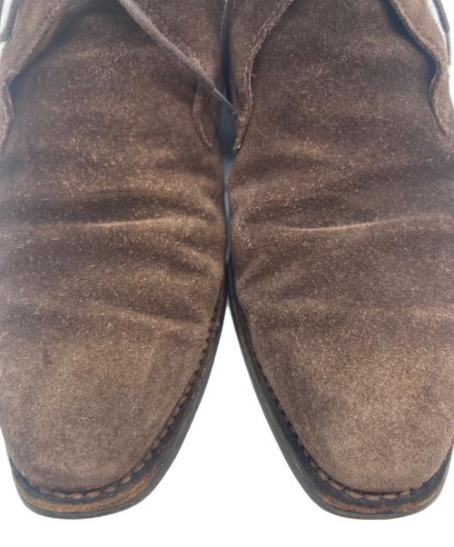 Crockett & Jones（クロケット＆ジョーンズ）Crockett & Jones (クロケット＆ジョーンズ) スウェードシューズ ブラウン サイズ:7Eの古着・服飾アイテム