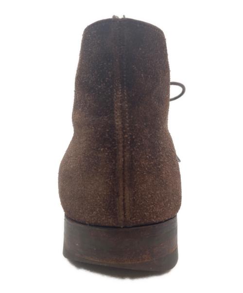 Crockett & Jones（クロケット＆ジョーンズ）Crockett & Jones (クロケット＆ジョーンズ) スウェードシューズ ブラウン サイズ:7Eの古着・服飾アイテム