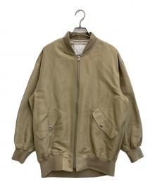 RIVE DROITE（リヴドロワ）の古着「MA-1ジャケット」｜ブラウン