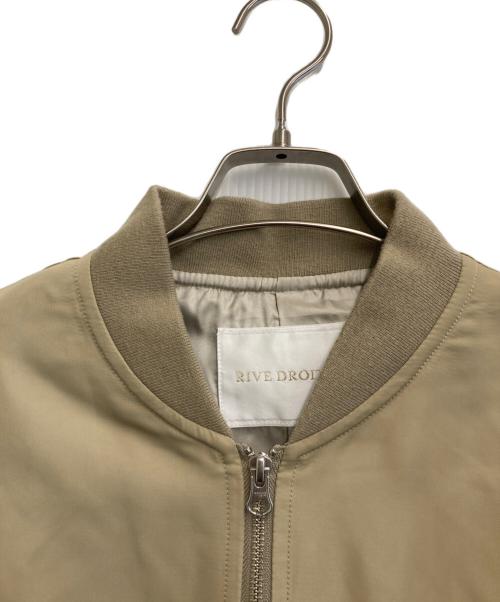 RIVE DROITE（リヴドロワ）RIVE DROITE (リヴドロワ) MA-1ジャケット ブラウン サイズ:FREEの古着・服飾アイテム