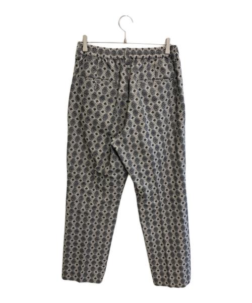 MAISON SPECIAL（メゾンスペシャル）MAISON SPECIAL (メゾンスペシャル) 小紋柄ジャガードストレートパンツ グレー サイズ:１の古着・服飾アイテム