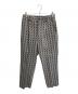 MAISON SPECIAL（メゾンスペシャル）の古着「小紋柄ジャガードストレートパンツ」｜グレー