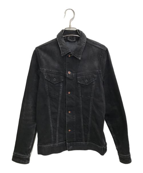 Denham（デンハム）Denham (デンハム) AMSTERDAM Gジャン ブラック サイズ:XSの古着・服飾アイテム