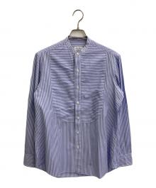 Salvatore Piccolo（サルヴァトーレ・ピッコロ）の古着「ストライプシャツ」｜スカイブルー