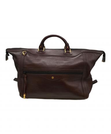 中古・古着通販】GOLD PFEIL (ゴールドファイル) レザーボストンバッグ