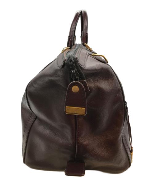 Gold Pfeil（ゴールドファイル）GOLD PFEIL (ゴールドファイル) レザーボストンバッグ エンジ サイズ:-の古着・服飾アイテム