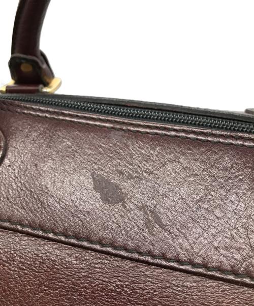 Gold Pfeil（ゴールドファイル）GOLD PFEIL (ゴールドファイル) レザーボストンバッグ エンジ サイズ:-の古着・服飾アイテム