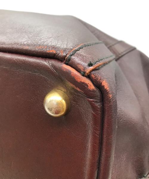 Gold Pfeil（ゴールドファイル）GOLD PFEIL (ゴールドファイル) レザーボストンバッグ エンジ サイズ:-の古着・服飾アイテム