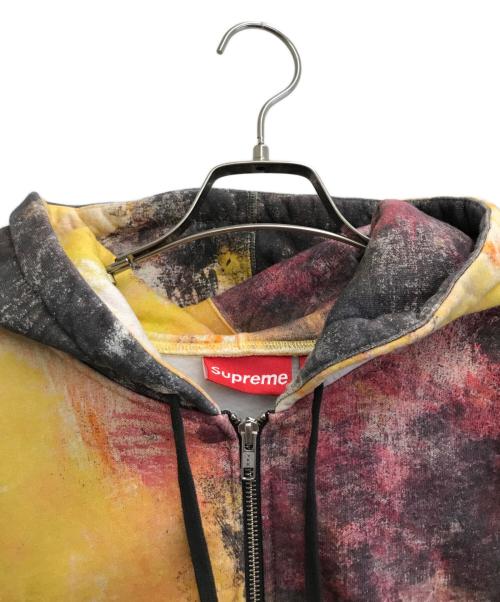 SUPREME（シュプリーム）Supreme (シュプリーム) Fire Zip Up Hooded Sweatshirt イエロー サイズ:Lの古着・服飾アイテム