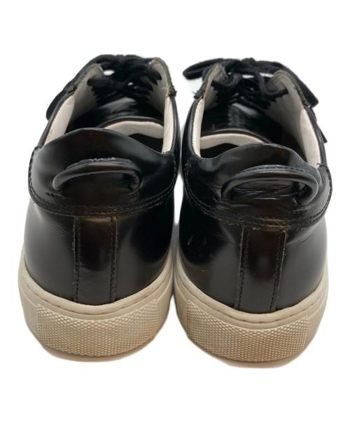 amb（エーエムビー）Amb (エーエムビー) レザースニーカー ブラック サイズ:25の古着・服飾アイテム