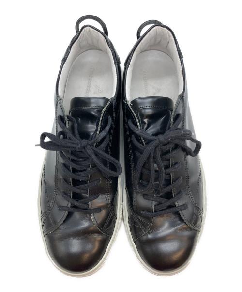 amb（エーエムビー）Amb (エーエムビー) レザースニーカー ブラック サイズ:25の古着・服飾アイテム