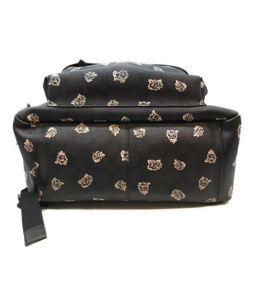 COACH（コーチ）COACH (コーチ) シグネチャー フローラ バックパック ブラック サイズ:-の古着・服飾アイテム