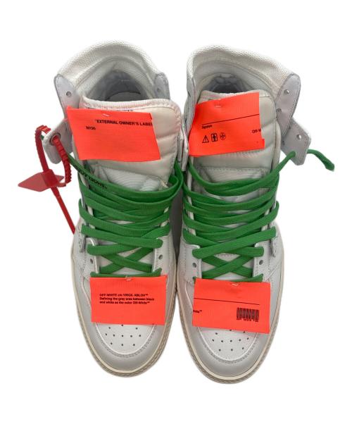 OFFWHITE（オフホワイト）OFFWHITE (オフホワイト) 3.0 OFF COURT スニーカー ホワイト サイズ:26の古着・服飾アイテム