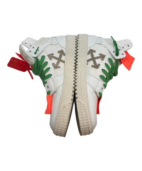 OFFWHITE（オフホワイト）OFFWHITE (オフホワイト) 3.0 OFF COURT スニーカー ホワイト サイズ:26の古着・服飾アイテム