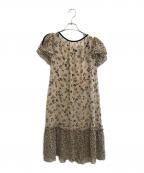 M'S GRACYエムズグレイシー）の古着「ワンピース」｜ベージュ