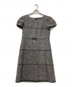 M'S GRACYエムズグレイシー）の古着「ツイードワンピース」｜グレー