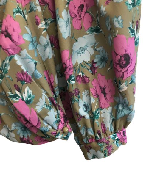 Diagram（ダイアグラム）Diagram (ダイアグラム) フラワープリントカフタンワンピース オリーブ サイズ:M 未使用品の古着・服飾アイテム