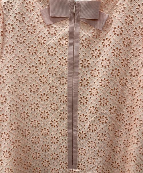 M'S GRACY（エムズグレイシー）M'S GRACY (エムズグレイシー) レースワンピース ピンク サイズ:SIZE 40の古着・服飾アイテム