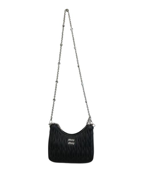 MIU MIU（ミュウミュウ）MIU MIU (ミュウミュウ) 2WAYバッグ NERO サイズ:-の古着・服飾アイテム