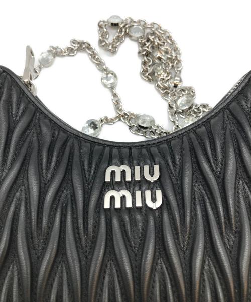 MIU MIU（ミュウミュウ）MIU MIU (ミュウミュウ) 2WAYバッグ NERO サイズ:-の古着・服飾アイテム