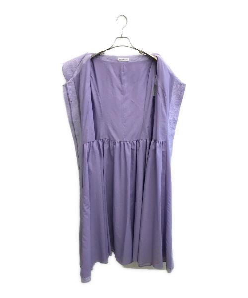 ADEAM（アディアム）ADEAM (アディアム) Woodland Dress ラベンダー サイズ:Sの古着・服飾アイテム