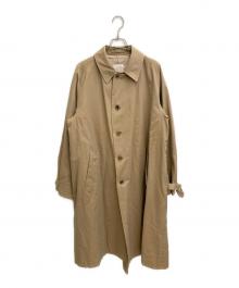 PHLANNEL SOL（フランネル ソル）の古着「Motorcycle Coat」｜カーキ