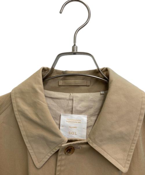 PHLANNEL SOL（フランネル ソル）Phlannel SOL (フランネル ソル) Motorcycle Coat カーキ サイズ:3の古着・服飾アイテム