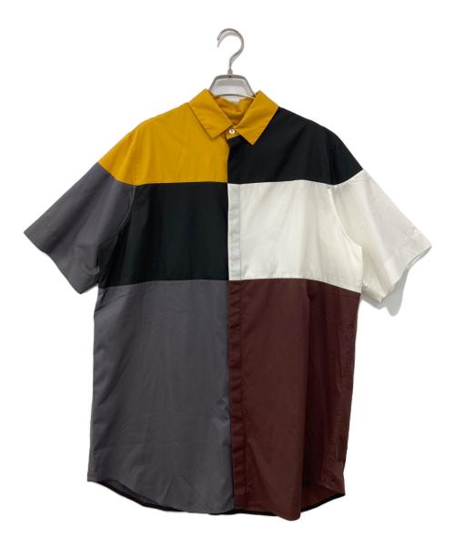 Omar Afridi（オマールアフリディ）Omar Afridi (オマールアフリディ) ナイロンシャツ マルチカラー サイズ:46の古着・服飾アイテム