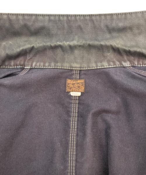 Deluxeware（デラックスウェア）DELUXEWARE (デラックスウェア) ワークコート ブラック サイズ:Mの古着・服飾アイテム